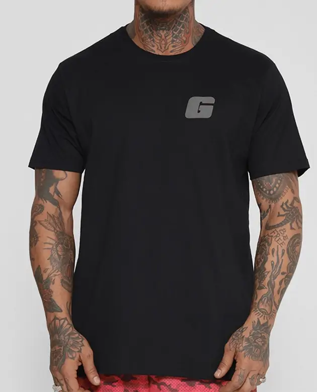 Camiseta Preta Growth Logo G