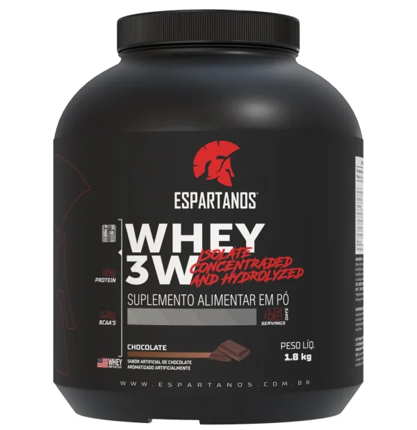 Whey Protein 3W Espartanos Performance Total 1,8Kg