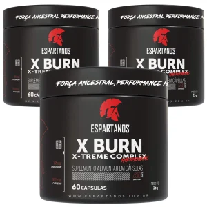 Kit 3x Termogênico X Burn Xtreme Complex 60 Cáps