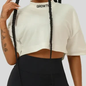 Cropped Growth Oversized Off White/Branco
