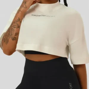 Cropped Growth Sport Oversized Off White