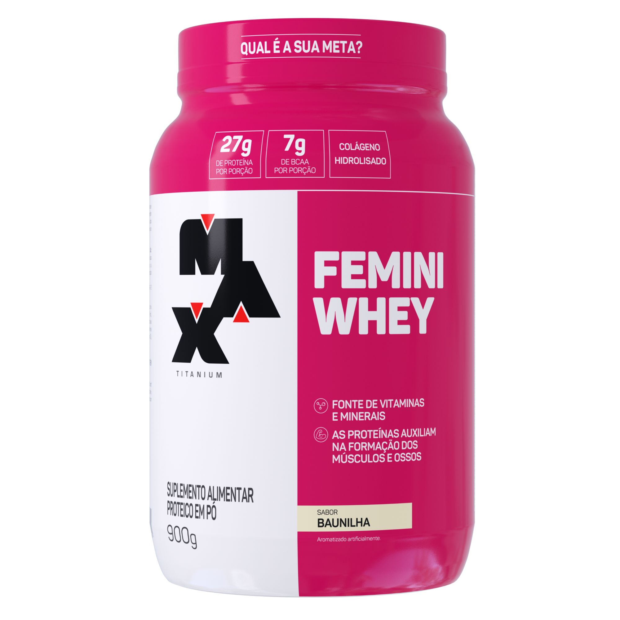 Max Titanium Femini Whey 900G