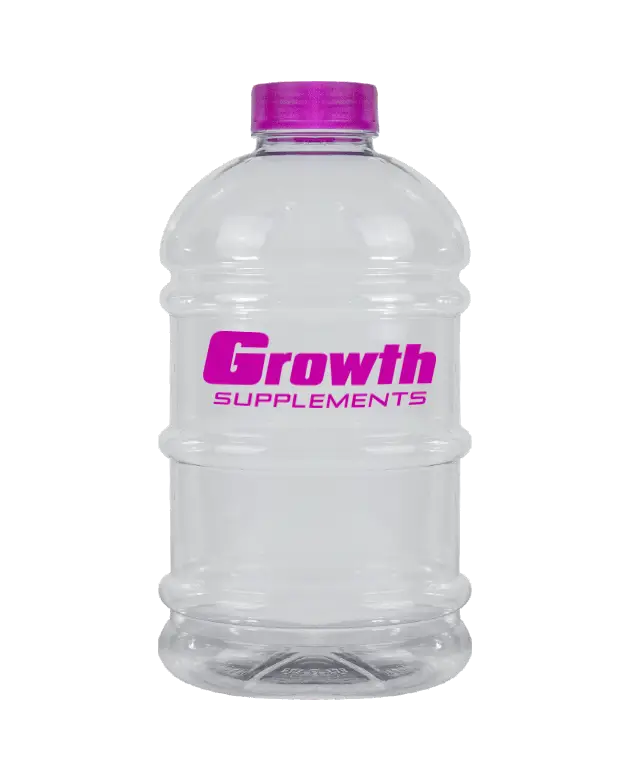 Galão Transparente e Rosa 2 Litros