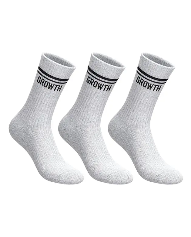 Kit 3 Meias Premium Growth Under Cinza Grafite