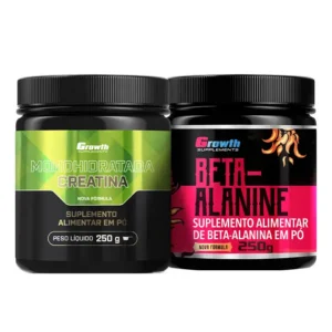 Kit Creatina Monohidrata 250g + Beta Alanina 250g
