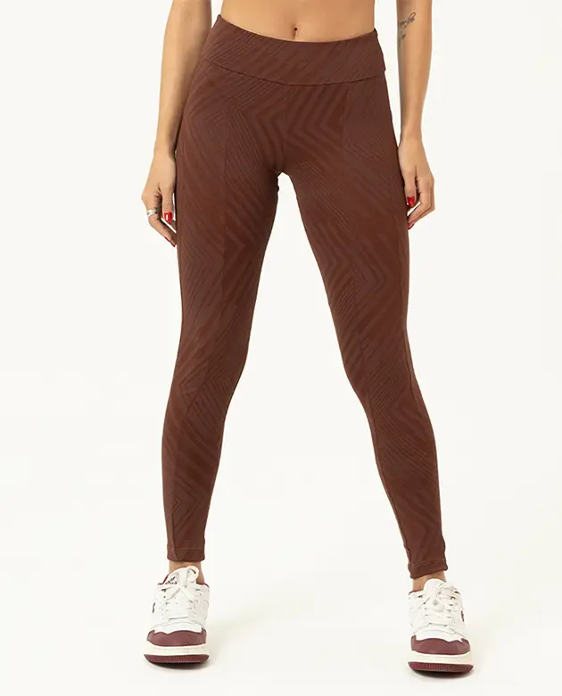 Legging Growth Quard Marrom