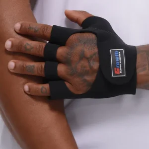 Luva De Treino Preta Growth (Par)