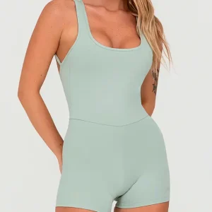 Macaquinho Growth Costas Tira Em V Verde