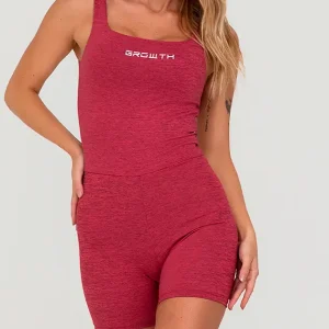 Macaquinho Growth Detalhe Costas C/Tira Rosa