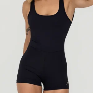 Macaquinho Growth Tira Em V Costas Preto