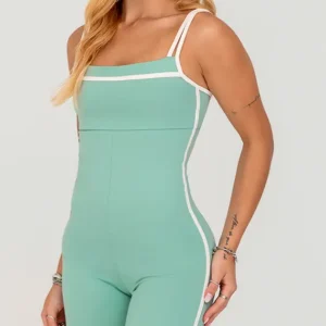 Macaquinho Growth Vies Contrastante Verdinho Com Off