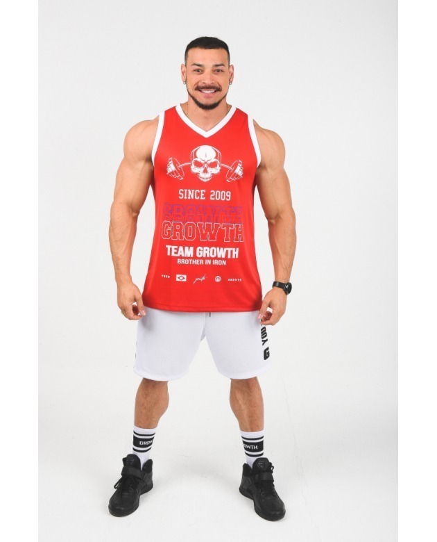 Regata Basquete Vermelho Since 2009 Growth