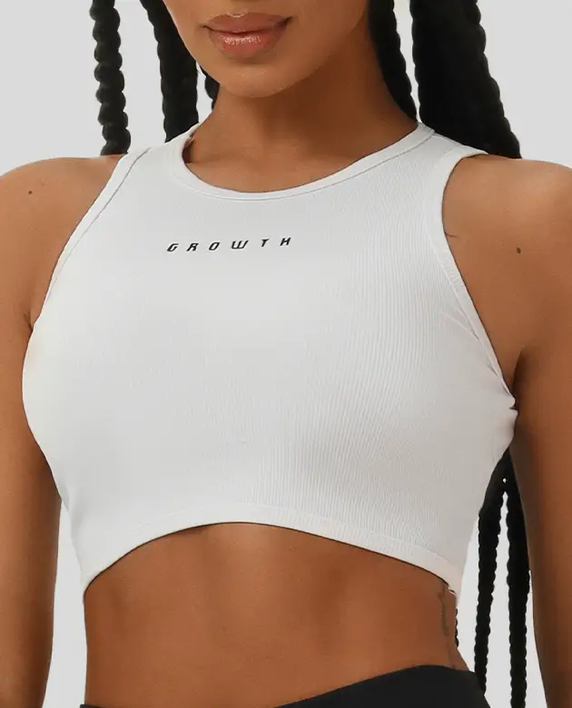 Regata Cropped Growth Bloc Branco