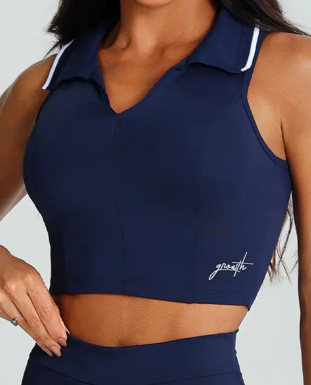 Regata Growth Polo Azul Marinho