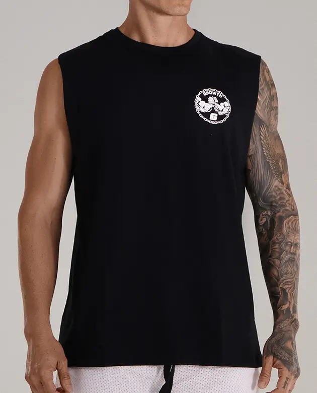 Regata Machao Preta Growth Arm Wrestling