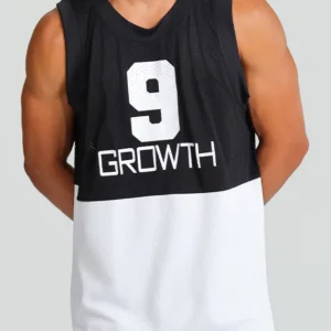 Regata Oversized Growth branco bicolor 09