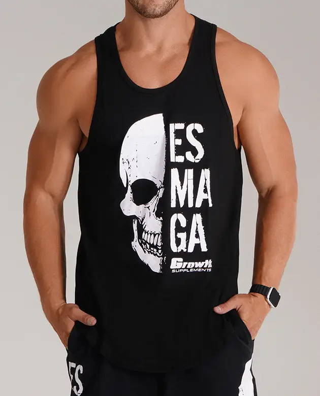 Regata Preta Growth Esmaga