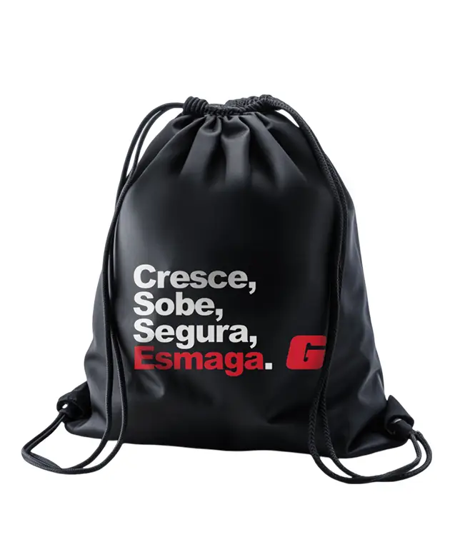 Sacola Tipo Mochila Cresce, Sobe, Segura, Esmaga