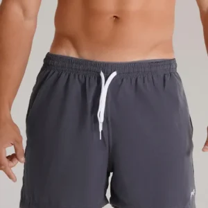 Short Banho Growth Manuscrito Preto