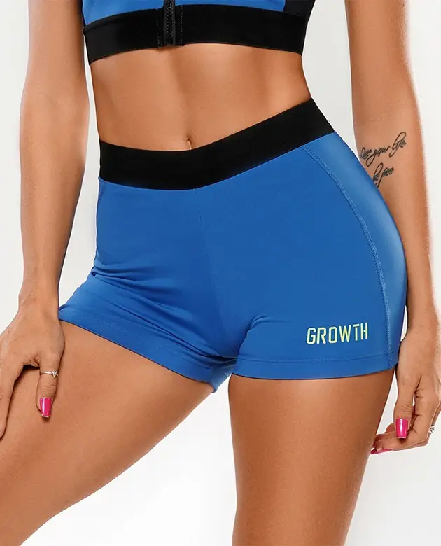 Short Growth Elasti Azul