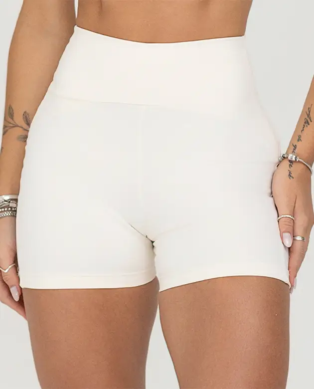 Short Growth Recorte Lateral Off White