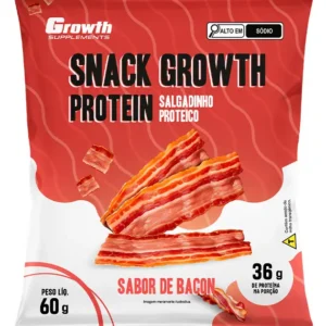 Snack Growth Protein 60g Sabor Bacon