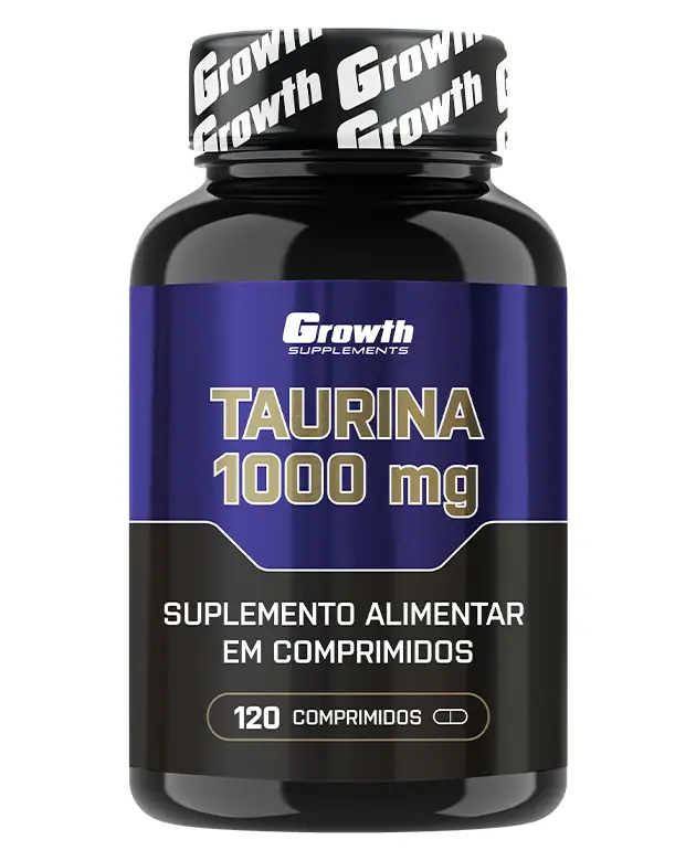 Taurina 1000mg 120 Comprimidos