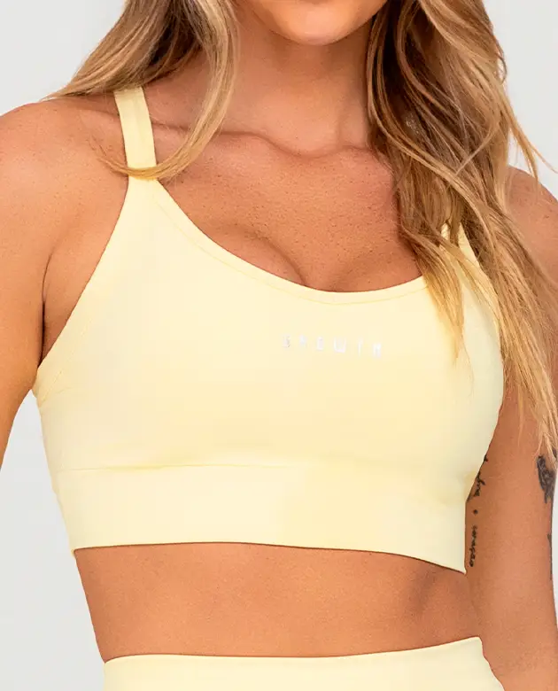 Top Growth Tiras Cruzadas Preto